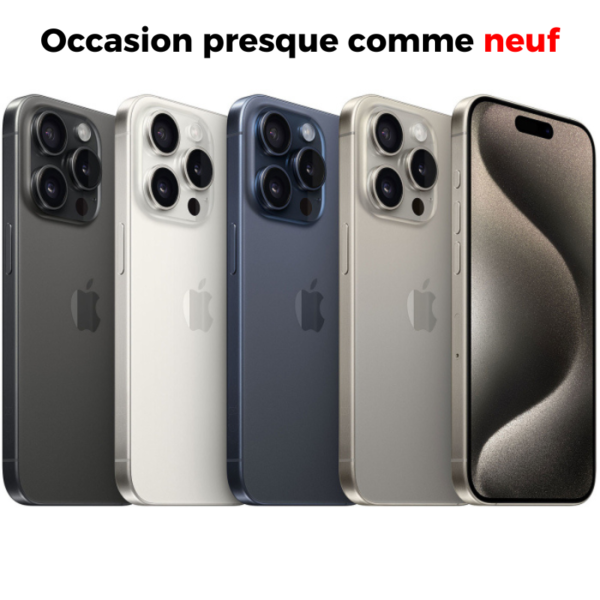 iPhone 15 Pro Max Occasion mostafonis.ma
